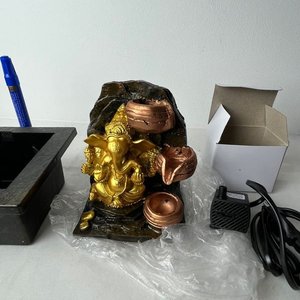 Fuente de Interior con Figura de Ganesha y Cascadas - imagen 5
