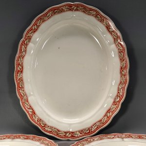 Tres Fuentes Ovaladas Loza Inglesa Grindley Marlborough Modelo Oakland - imagen 7