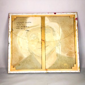 Cuadro al Óleo: Retrato de Joaquín Sabina, 60x70 cm - imagen 4