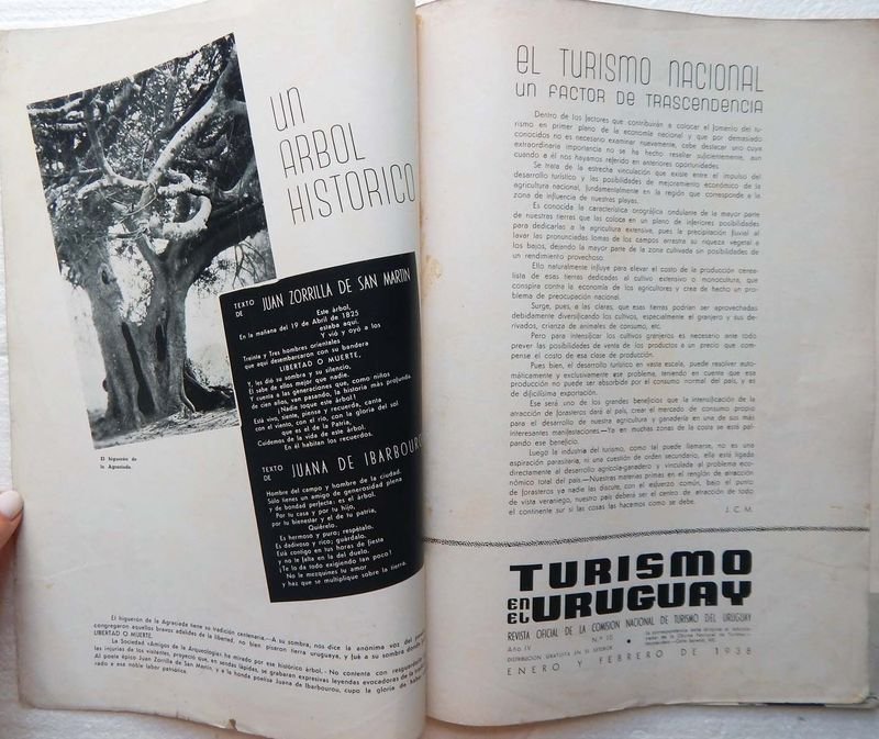 Revista Turismo En El Uruguay, Año IV - Número 10 - Enero Y Febrero de 1938 - imagen 2