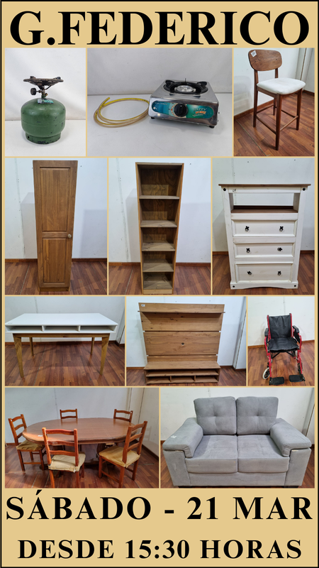 LIQUIDACIÓN DE MUEBLES Y TECNOLOGÍA AL MEJOR POSTOR - imagen 1