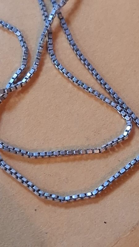 Cadena de plata con dije delfín - imagen 5