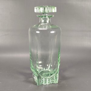 Botellón de Vidrio Verde con Tapa Labrada - imagen 8
