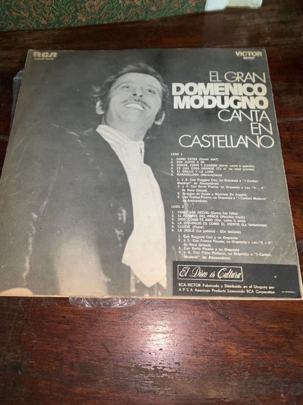 Álbum de grabación de El Gran Domenico Modugno - imagen 2