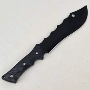 Cuchillo Bowie Negro con Funda - imagen 2