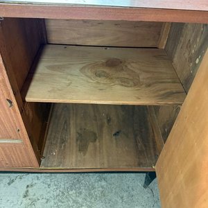 Trinchante de madera con cajón y puertas - imagen 10