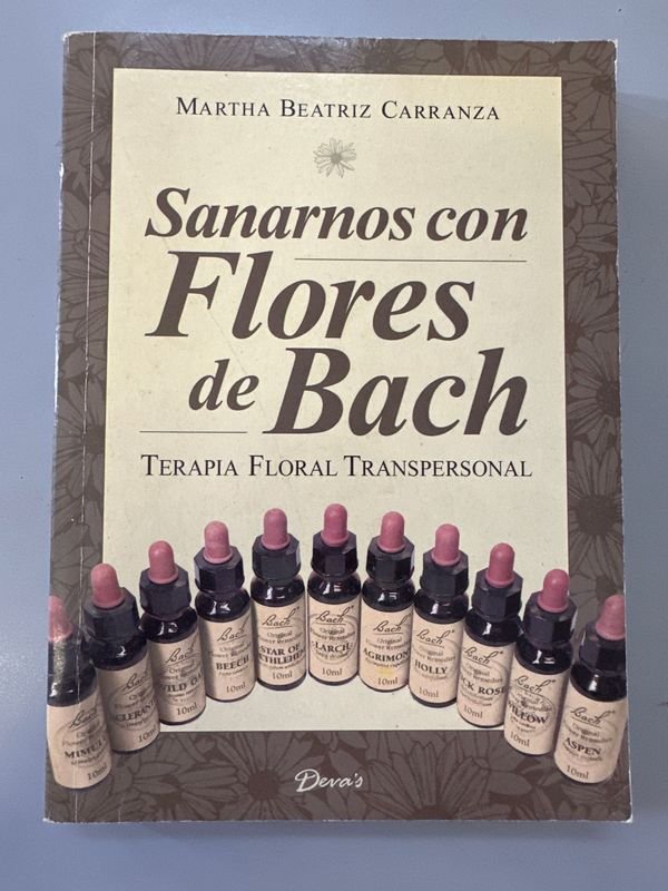 Lote siguiente: Libro de Terapia Floral Transpersonal con Remedios de Bach