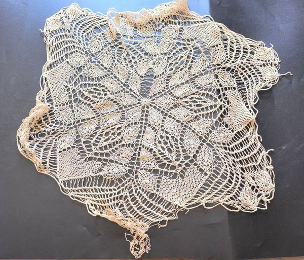 Colección de Tela Blanca Antigua y Decorativa - imagen 2