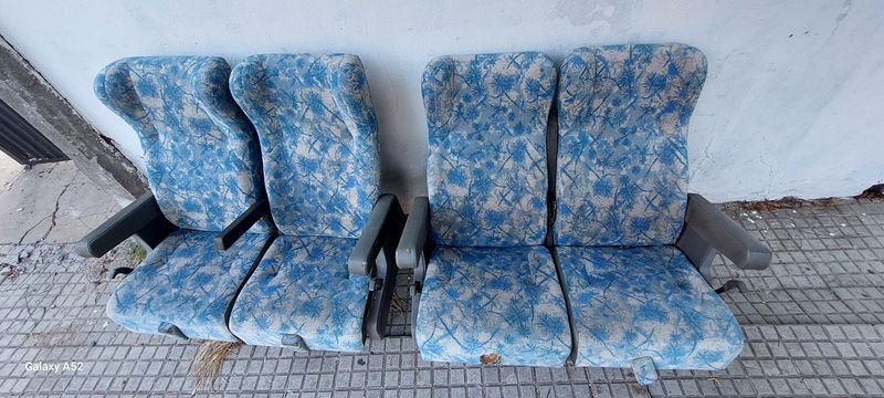 Butacas azules para omnibus - imagen 5