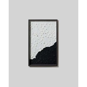 Lote anterior: Cuadro de Diseño Abstracto en Papel Cortado, Marco de Madera y Vidrio