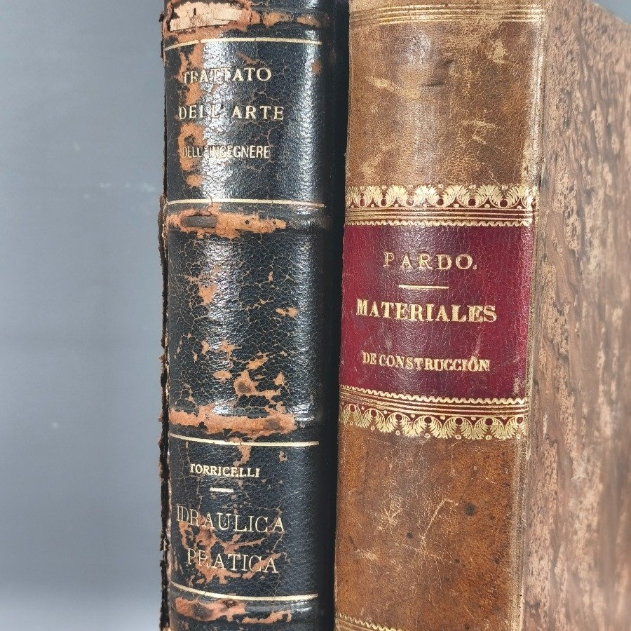 Libros sobre construcción e ingeniería antiguos - imagen 3