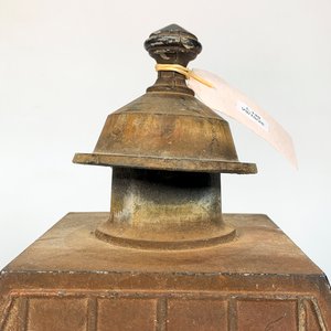 Cúpula Cuadrada para Farol en Metal Vintage - imagen 2