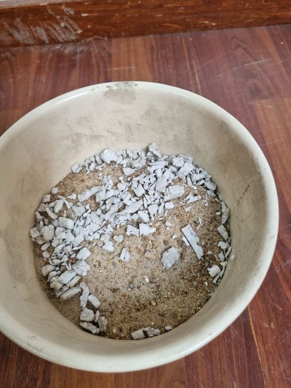 Bolsa de cerámica con etiqueta blanca y números azules - imagen 5