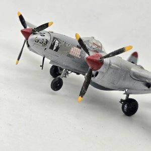 Lote siguiente: Maqueta Avión Lockheed P-38J Lightning "Marge"