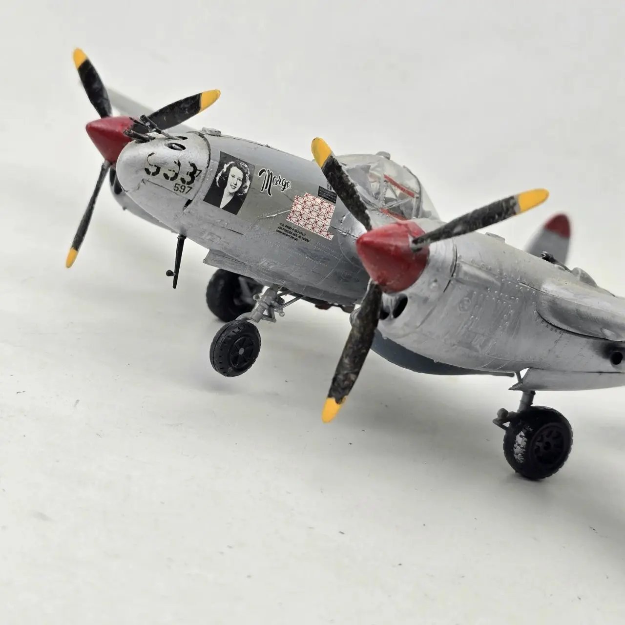 Maqueta Avión Lockheed P-38J Lightning "Marge"