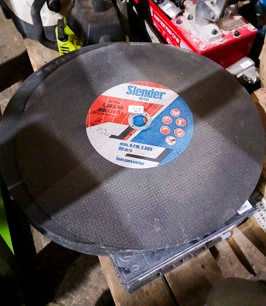 15 Discos de corte 16" - imagen 2
