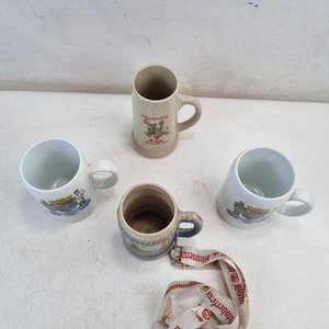 Set de 4 Jarras y Tazas Cerveceras Souvenir Oktoberfest - imagen 3