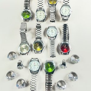 Lote de 20 Relojes y Anillos con Dijes - imagen 2