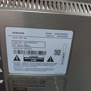 Televisor Samsung LED HD 32" Modelo UN32J4000DG con Control y Soporte de Pared - imagen 5
