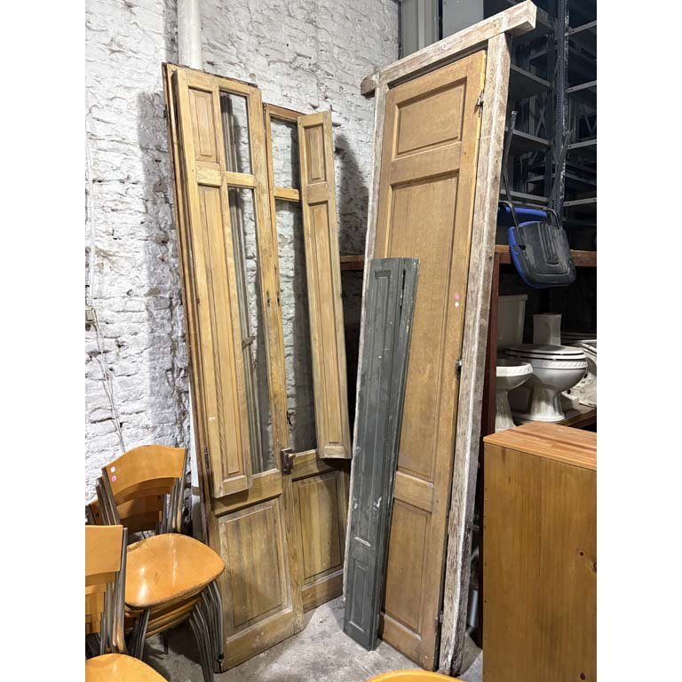 Lote siguiente: Puertas de madera para decoración y uso