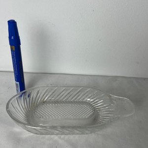Rallador Antiguo de Vidrio Prensado - imagen 2