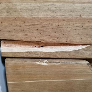 Cómoda Moderna Diseño Nórdico Blanco y Madera Natural - imagen 3