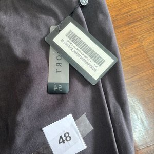 Pantalón de Gabardina Talle 54 Color Gris Oscuro - imagen 3