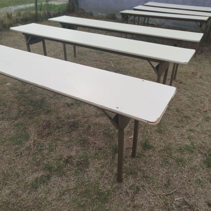 Mesas para eventos con estructura plegable en hierro - imagen 5