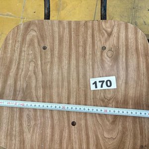 Juego de 2 Sillas Metálicas con Asiento y Respaldo de Fórmica - imagen 6
