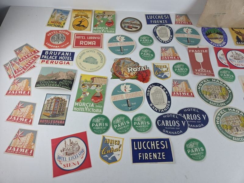 Gran lote de propagandas de hoteles y postales - imagen 2