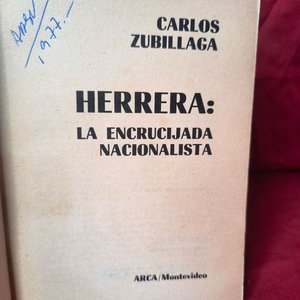 Libro "Herrera: La Encrucijada Nacionalista" de Carlos Zubillaga (1976) - imagen 3