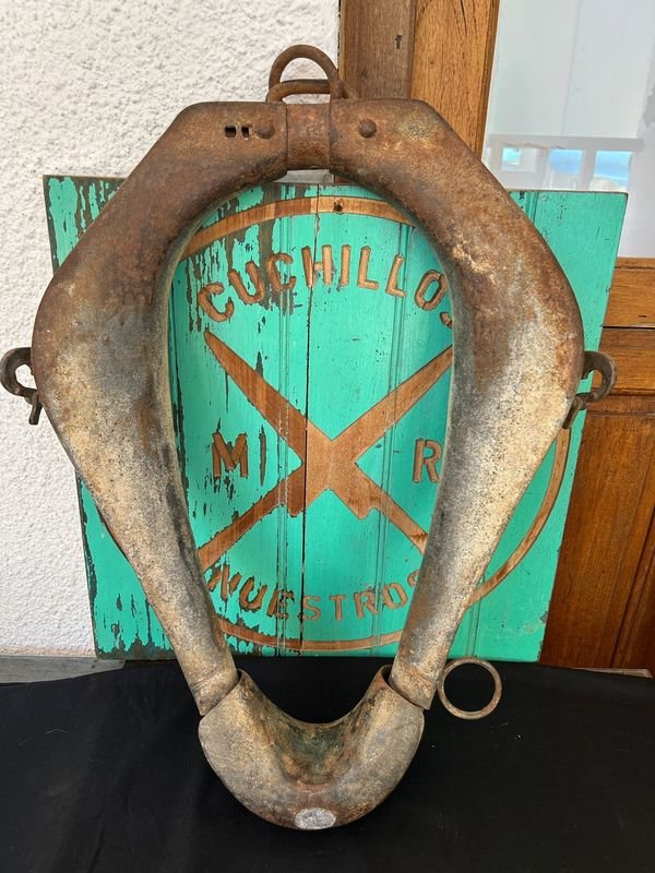 Pechera inglesa antigua en chapa perfecto estado - Venta de objetos antiguos - imagen 7