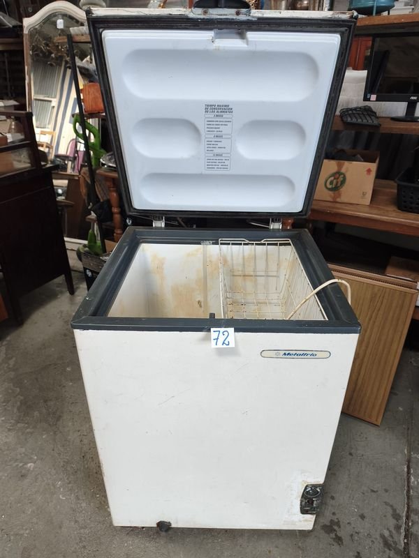 Freezer Vertical Metalfrio Blanco 80x80 cm