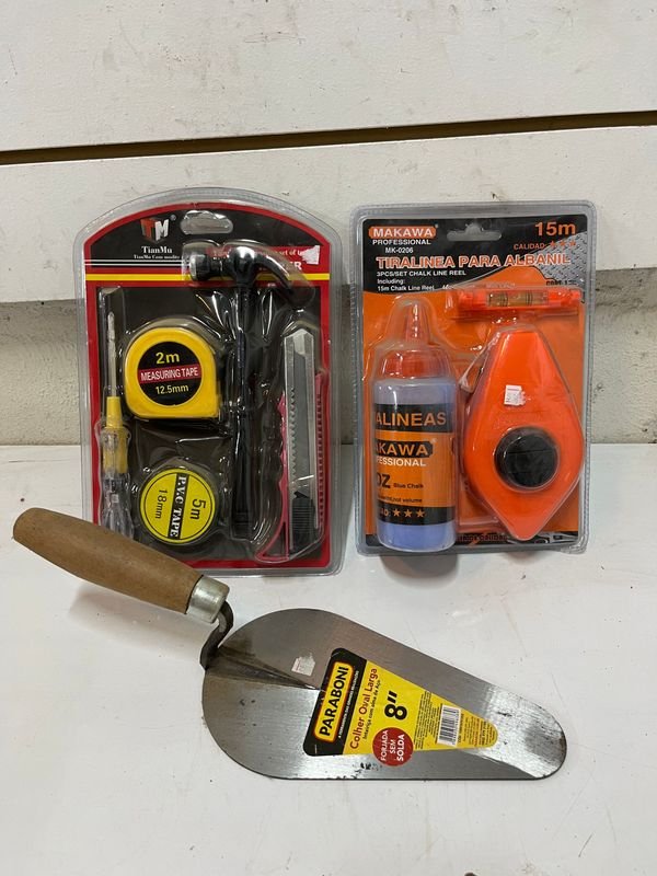 Conjunto de herramientas de construcción