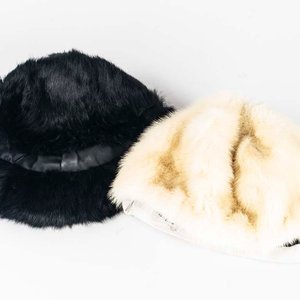Par de Sombreros de Piel de Conejo - imagen 2