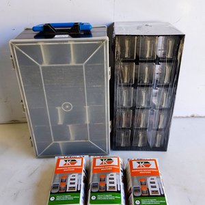 Organizador de Herramientas con Compartimentos y Adhesivos Instantáneos - imagen 2