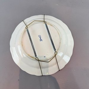 Plato de Porcelana Meissen "Cebolla Azul" (Zwiebelmuster) - imagen 2