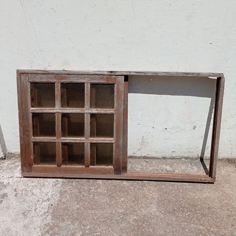 Ventana colonial de madera con dos hojas corredizas - imagen 4
