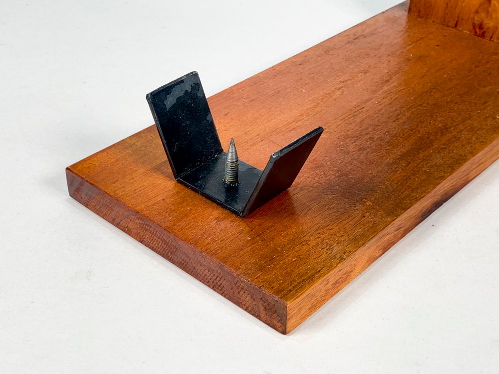 Soporte para pata de jamón en madera y hierro - imagen 3