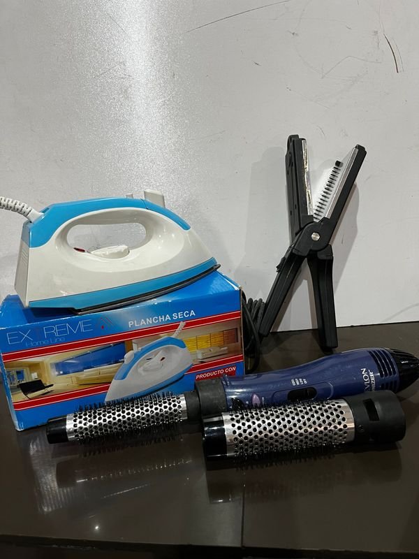 Lote anterior: Planchas y Cepillos Eléctricos para Ropa y Pelo