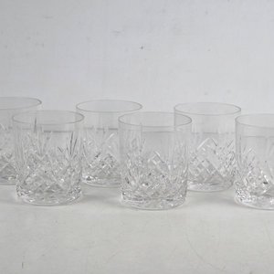 Set de 6 Vasos de Cristal Tallado para Whisky - imagen 2