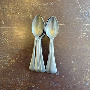 Conjunto de 8 Cucharas de Mesa Alpaca Berndorf - imagen 1