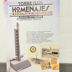 Maqueta para Armar: Estadio Centenario de Montevideo - imagen 2