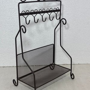 Adorno y Organizador de Hierro Forjado Estilo Bicicleta - imagen 15