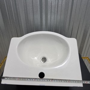 Pileta Lavatorio Ferrum Blanca Esmaltada 38x48cm - imagen 10