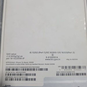 iPhone 15 Negro Nuevo en Caja Sellada - imagen 4
