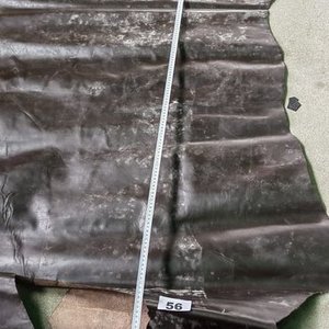 Lote de Cuero Nobuck Grueso Marrón Oscuro - imagen 4