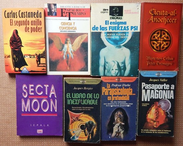 Lote de 8 Libros: Misterio, Parapsicología y Esoterismo - imagen 1
