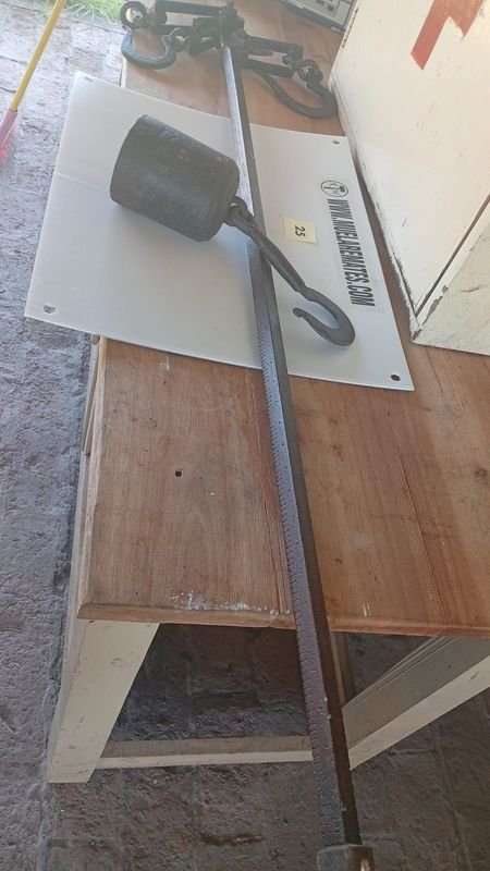 Lote siguiente: Bascula antigua para 280 kilos - Aparatos de pesaje antiguos