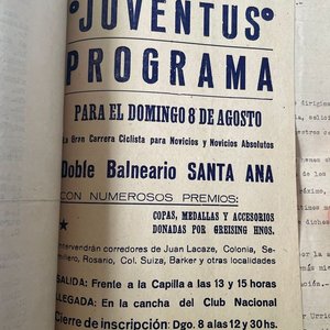 Carpeta Federación Ciclista Uruguaya: Actas, Sellos, Reglamentos y Notas de Clubes (1948+) - imagen 2